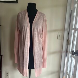 Halogen Light Pink Long Cardigan